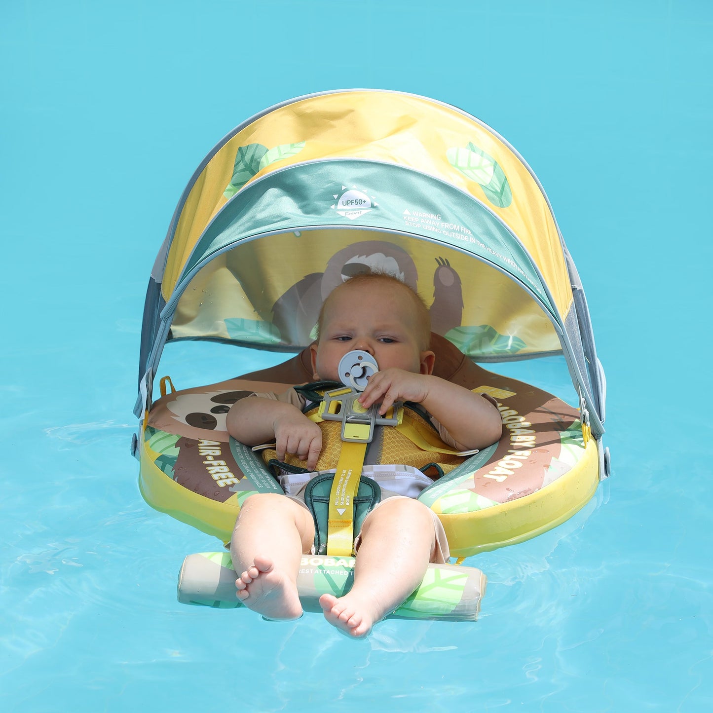 Mambobaby Float, Best baby Swimming Float with Caniopy, Best Toddler Pool Float
