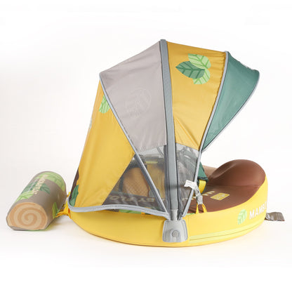 Mambobaby Float, Best baby Swimming Float with Caniopy, Best Toddler Pool Float