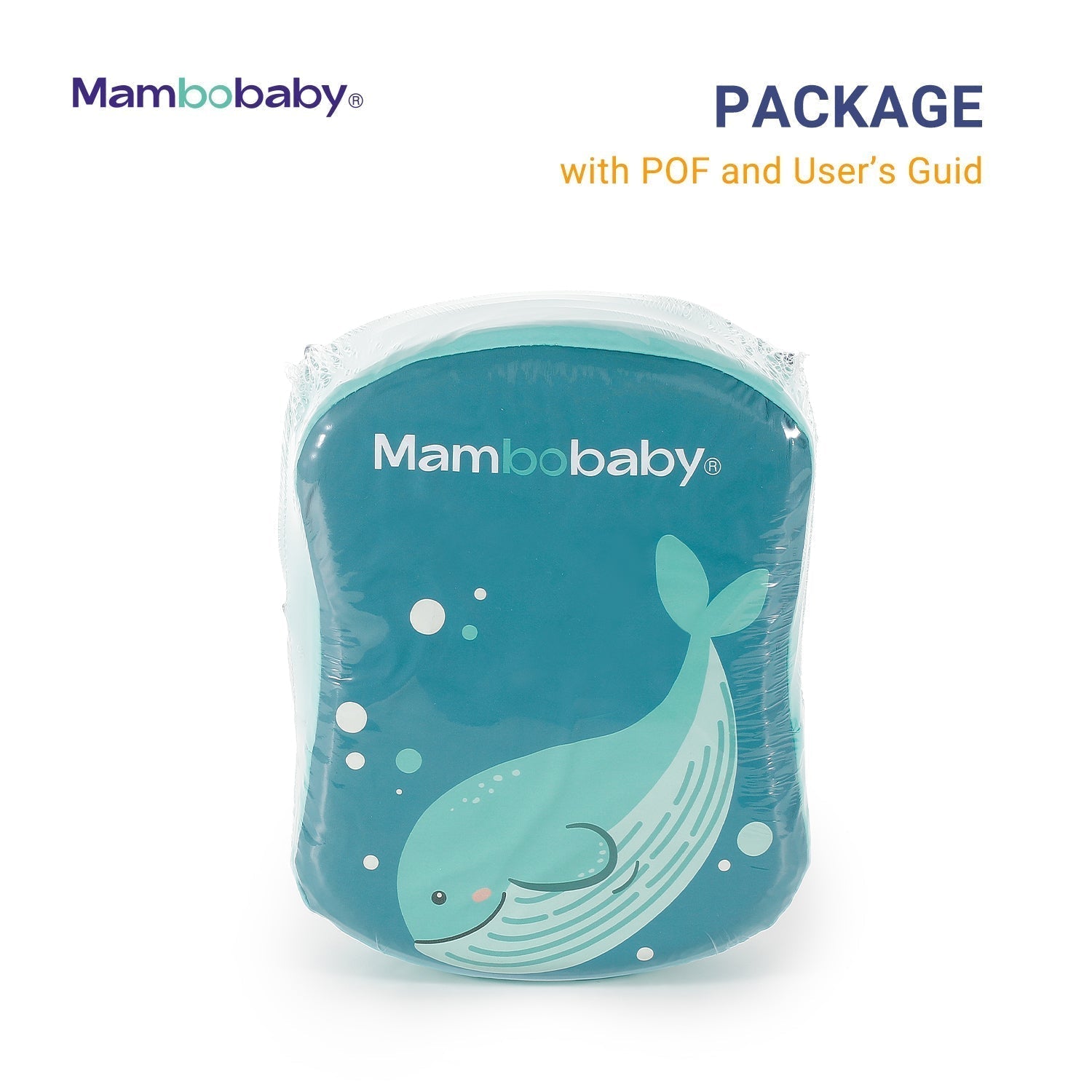Everything included in the box: Original Mambobaby™ Back Float and Safety Strap.
