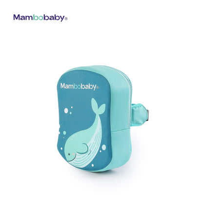 Original Mambobaby™ Back Float Swim Trainer for UK toddlers, featuring air-free PearlFoam™ tech.