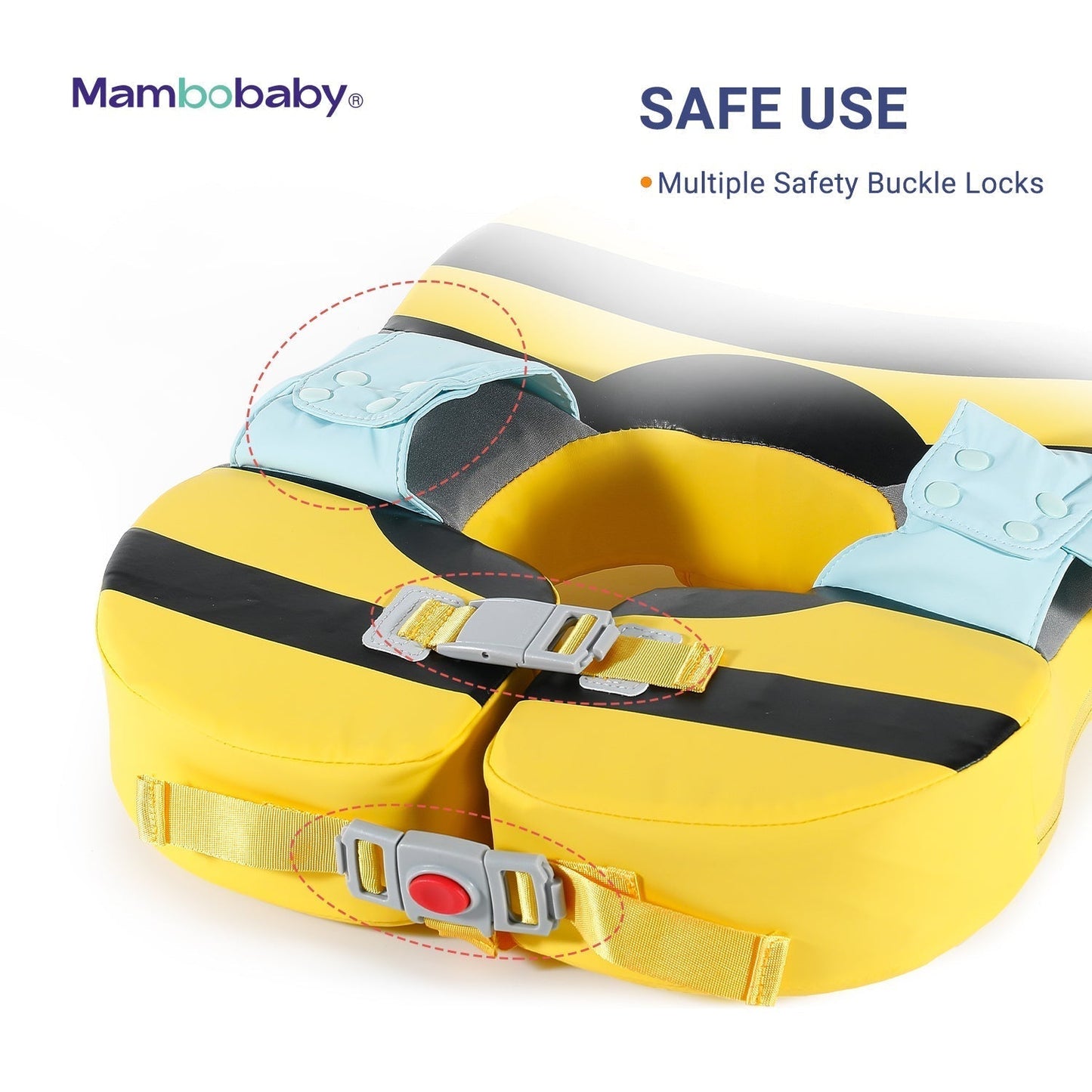 How to easily adjust the shoulder straps and crotch support on the Mambobaby™ Bee for a comfortable, snug fit.