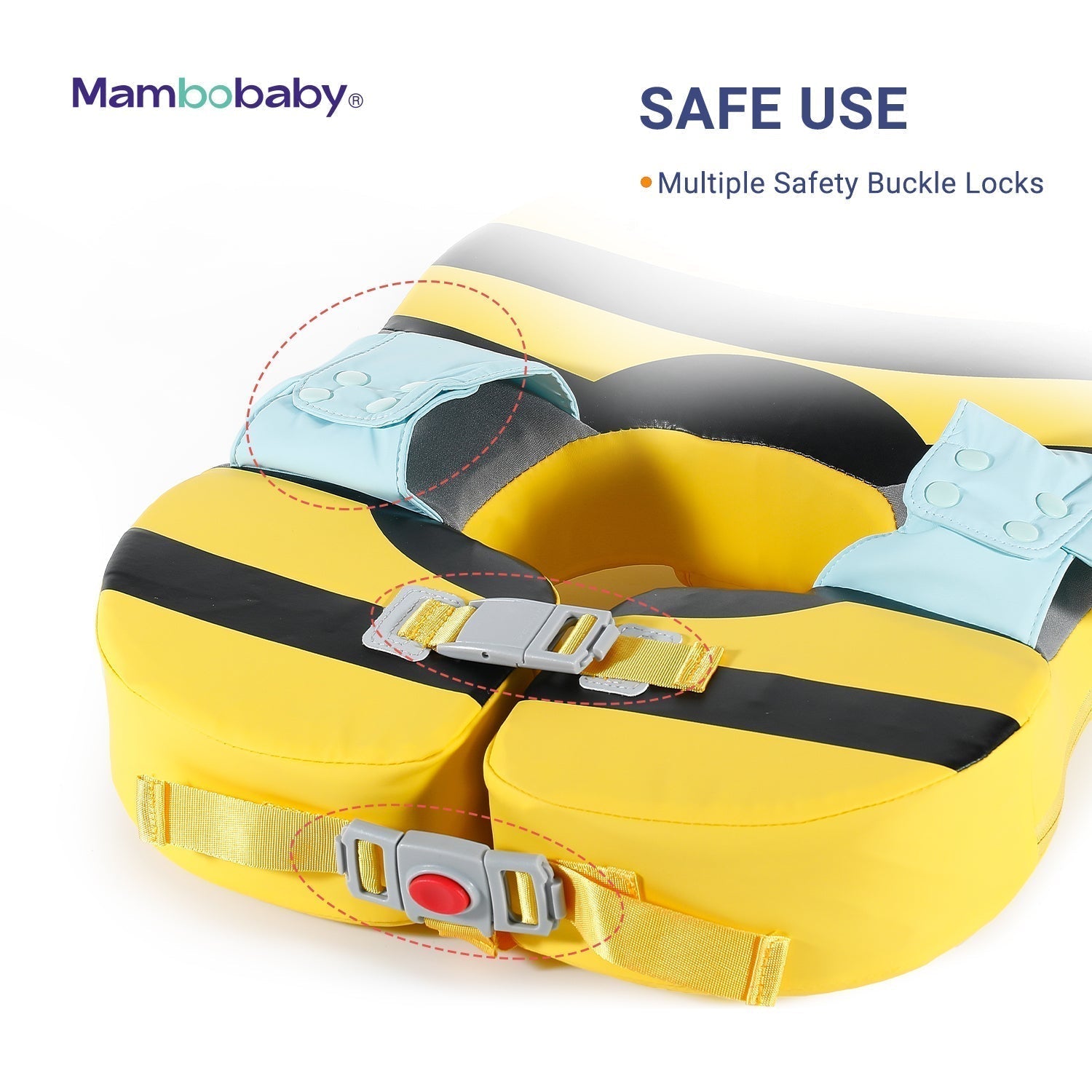 How to easily adjust the shoulder straps and crotch support on the Mambobaby™ Bee for a comfortable, snug fit.