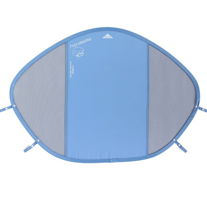 The Mambobaby™ Float Full Safety Suite including the UPF 50+ Sun Canopy and Anti-Flip Tail for the ultimate swim training experience.
