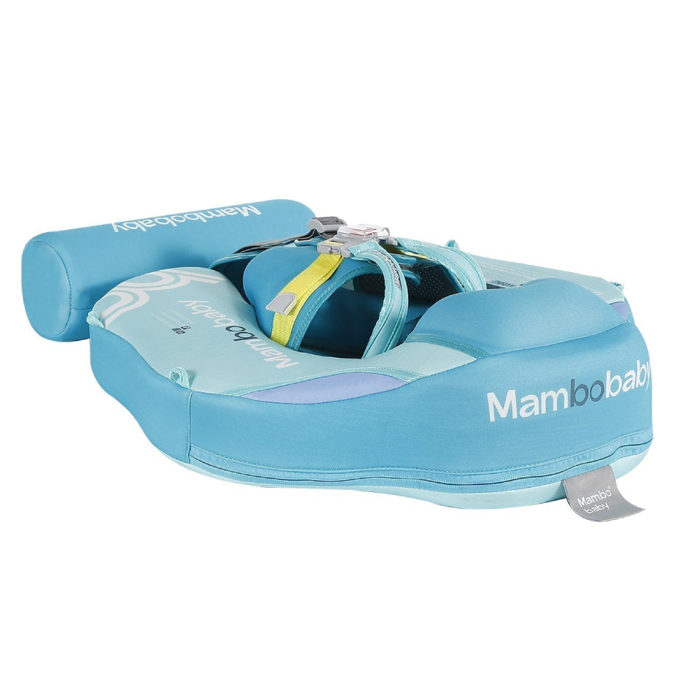 Original Mambobaby™ Modern Contrasting Float for UK pools, featuring a non-inflatable air-free design for babies 3-24 months.