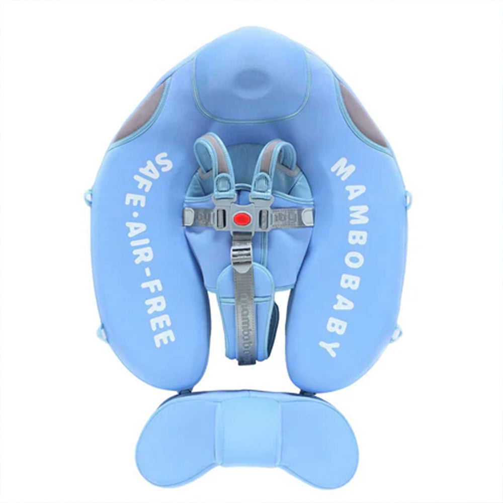 Full box contents of the Mambobaby™ Shark Float: including canopy, stability tail, and main float.