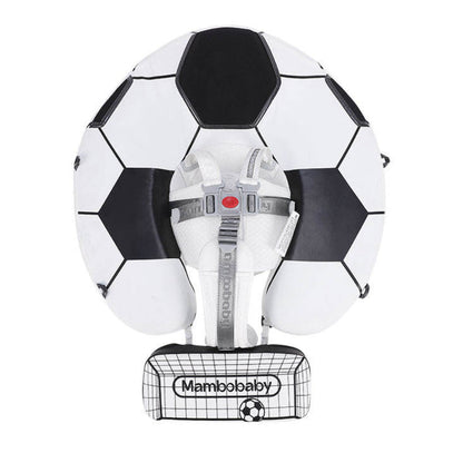 Everything included in the Mambobaby™ Soccer Float box: Main float, Sun Canopy, and Anti-Flip Stability Tail.